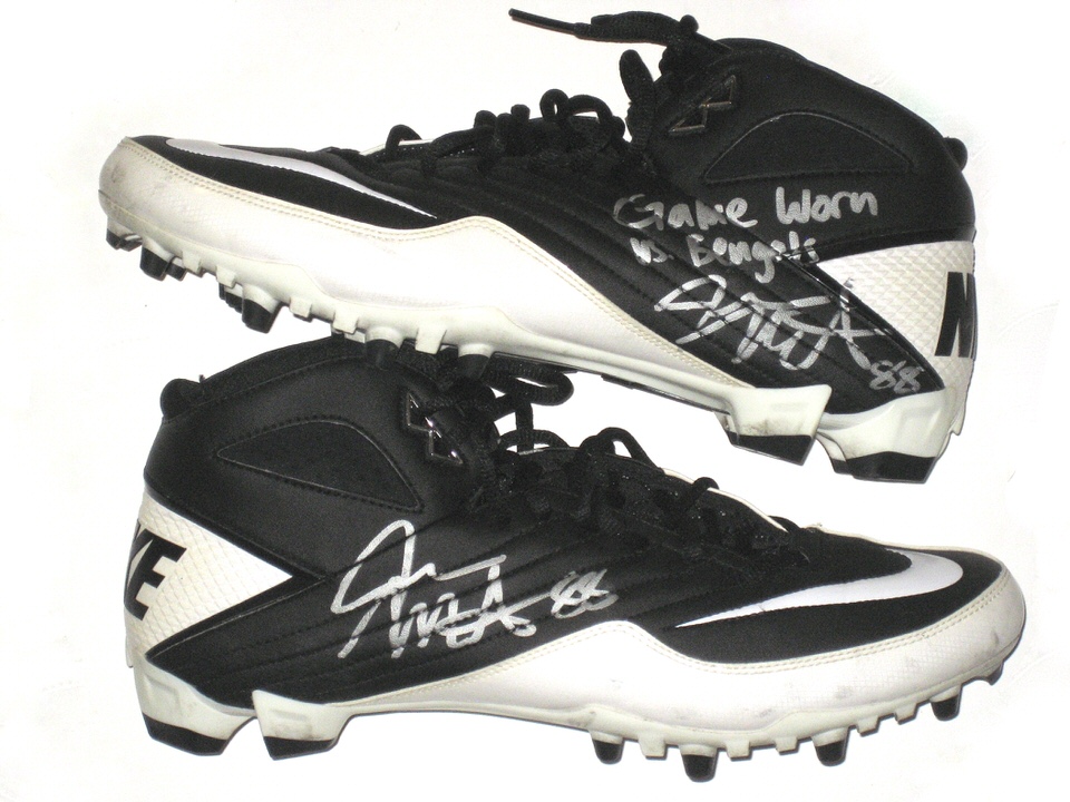 Tanner Gentry 2018 Chicago Bears Game Worn & Signed White & Black Nike  Vapor Cleats - Big Dawg Possessions