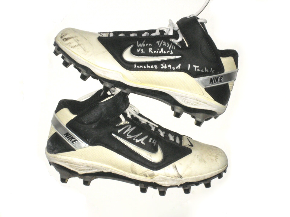 Nick Bellore New York Jets Game Worn 1st NFL Sack Cleats