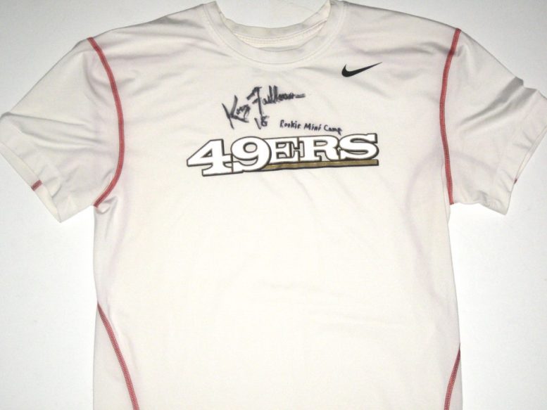 Kory Faulkner San Francisco 49ers Mini-Camp Shirt