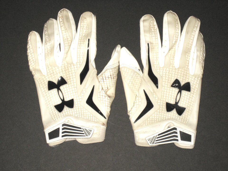 Brian Blechen Utah Utes Game Worn & Signed Gloves