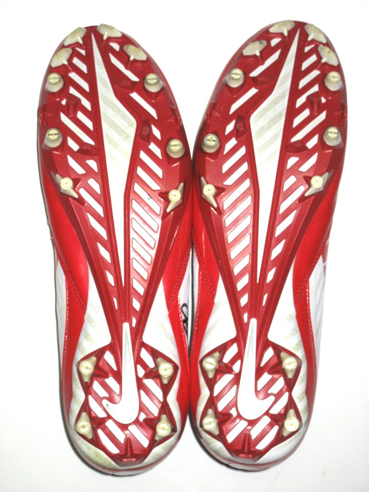 AJ Tarpley Stanford Cardinal Game Worn & Signed White & Silver Nike Vapor  Carbon Gloves - Big Dawg Possessions