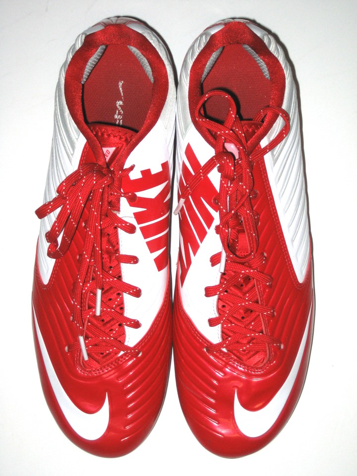 AJ Tarpley Stanford Cardinal Game Worn Nike Cleats