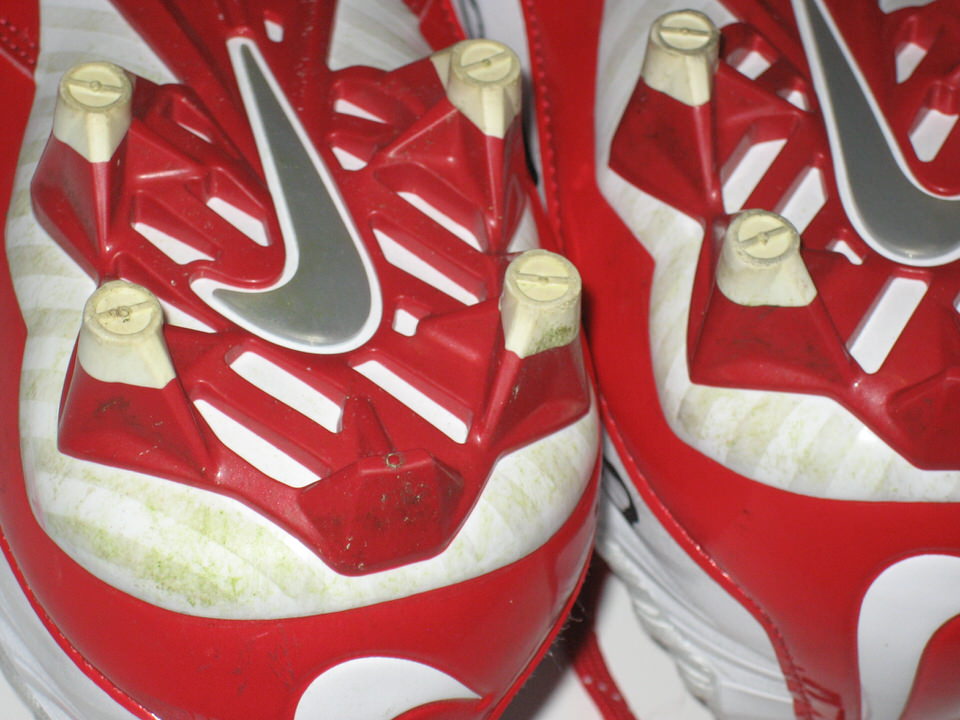 AJ Tarpley Stanford Cardinal Game Worn & Signed White & Silver Nike Vapor  Carbon Gloves - Big Dawg Possessions