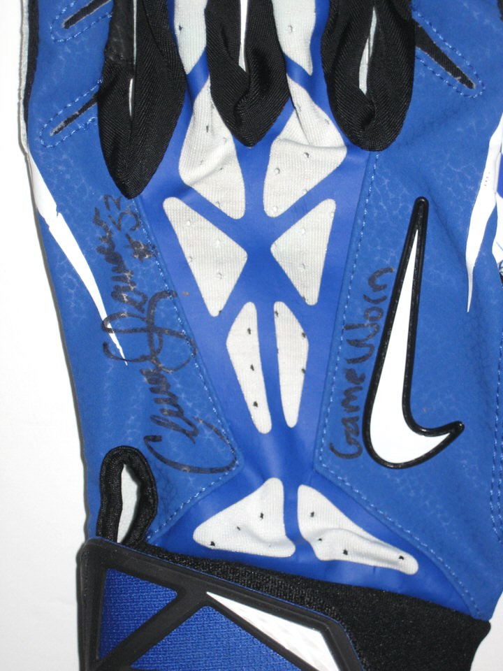 Cameron Lawrence Dallas Cowboys Game Worn Gloves