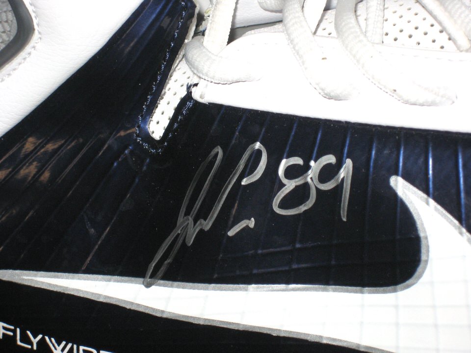 John Phillips Dallas Cowboys Sideline Worn & Signed White, Gray & Black Nike  Sneakers - Big Dawg Possessions