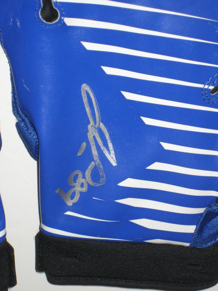 John Phillips Dallas Cowboys Game Worn & Signed Blue & Black Nike Gloves -  Big Dawg Possessions