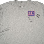 Trevin Wade Training Worn & Signed “Go Big Blue” Official New York