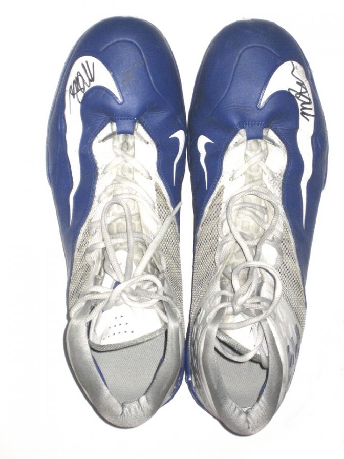 Matt Skura Duke Blue Devils Game Worn & Signed Nike Cleats - Worn in 44 ...