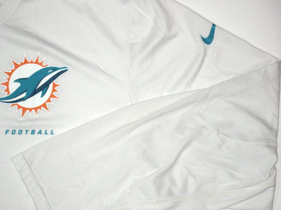AJ Francis Miami Dolphins #96 Practice Worn & Signed Nike Pro