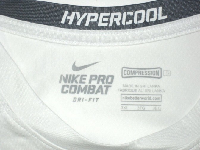 Matt Skura Duke Blue Devils Practice Worn & Signed Nike Hypercool ...