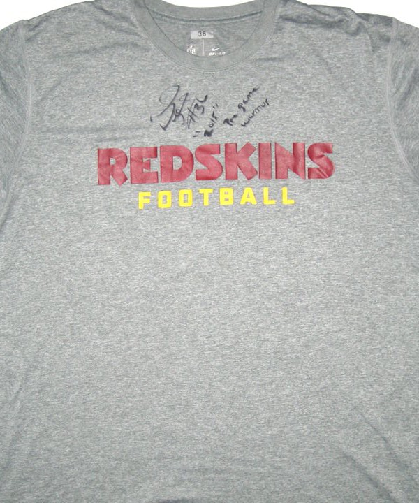 redskins dri fit shirt