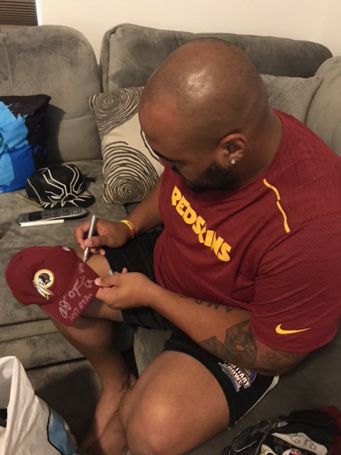 AJ Francis Player Issued & Signed Washington Redskins #97 Nike Pro Combat  Compression 3XL Sleeveless Shirt - Big Dawg Possessions