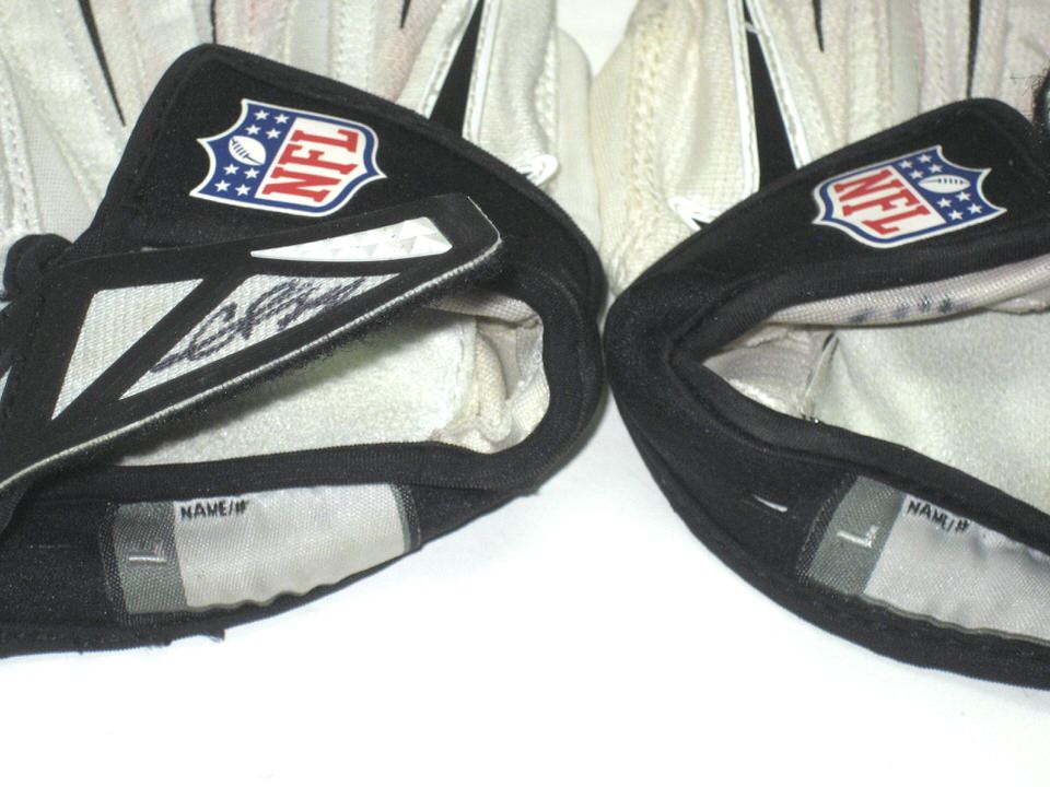 Craig Robertson Cleveland Browns Game Worn & Signed White & Black Nike  Superbad Gloves - Big Dawg Possessions