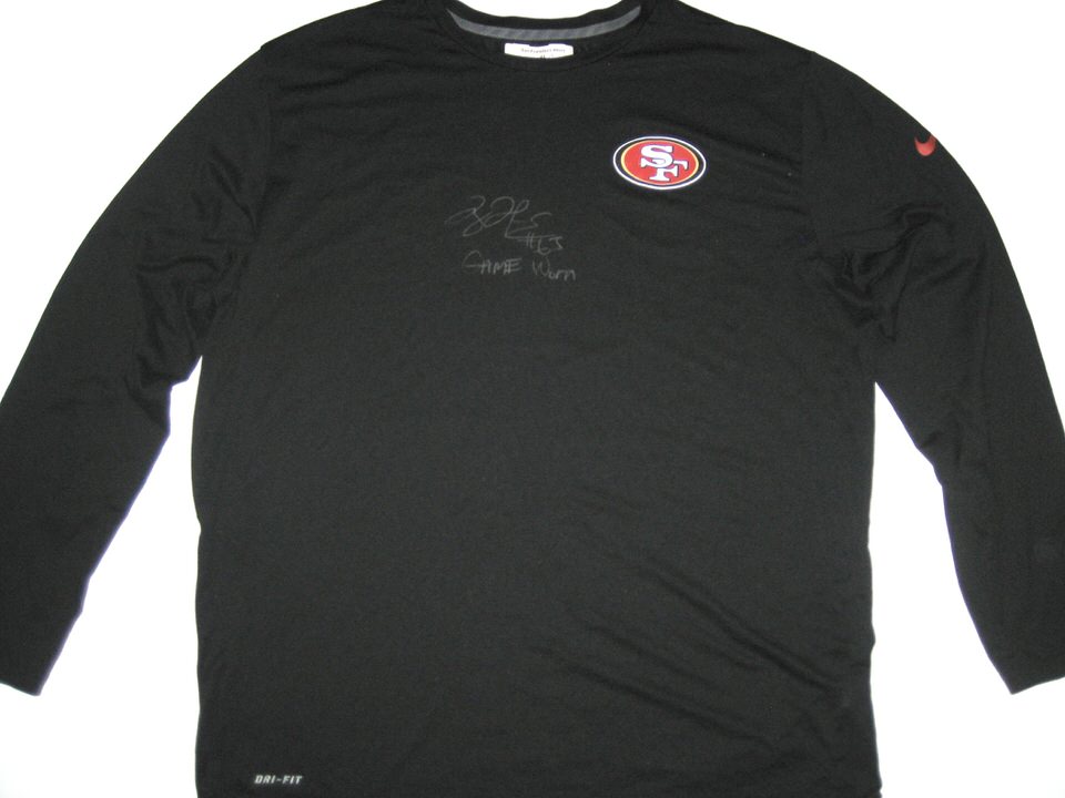 49ers nfl game issued jersey