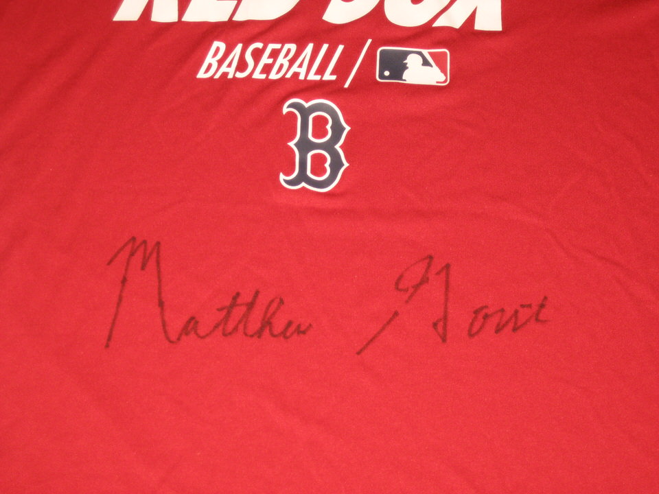 Matthew Gorst Game Worn & Signed Official Pawtucket Red Sox GORST 18 A4  XL Shirt - Big Dawg Possessions