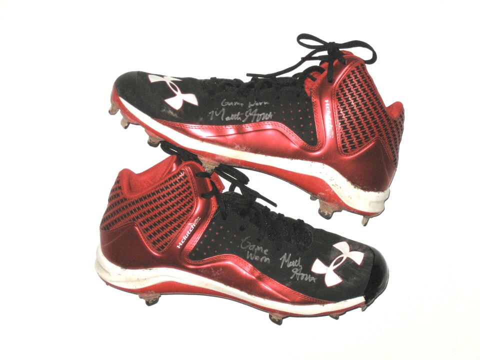 red under armour cleats