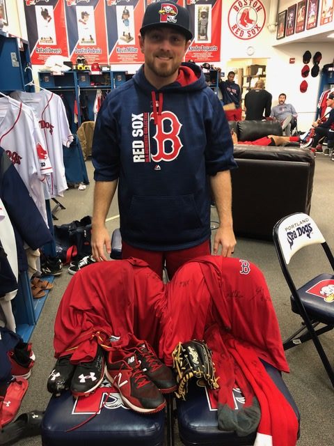 Nike Pro Combat Boston Red Sox Performance Dri Fit T Shirt MLB Baseball  Size S