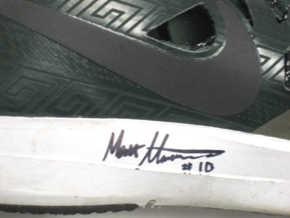 Matt Morrissey Team Issued & Signed Official Michigan State