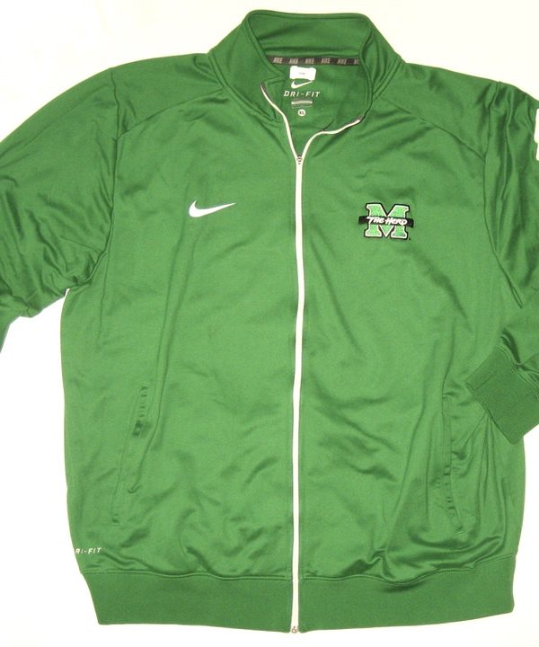 nike zip up hoodie green