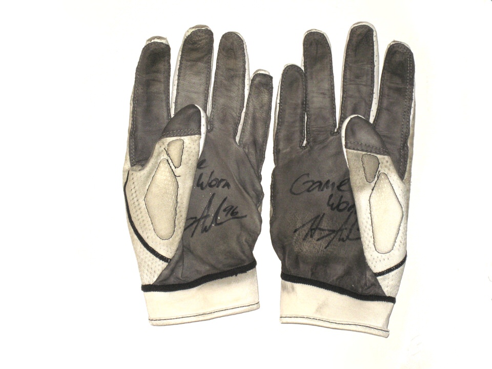 John Conner New York Jets Game Worn & Signed Gloves