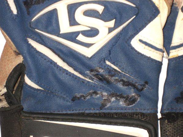 Andrew Moritz UNC Greensboro Spartans Game Worn & Signed Louisville Slugger Batting Gloves