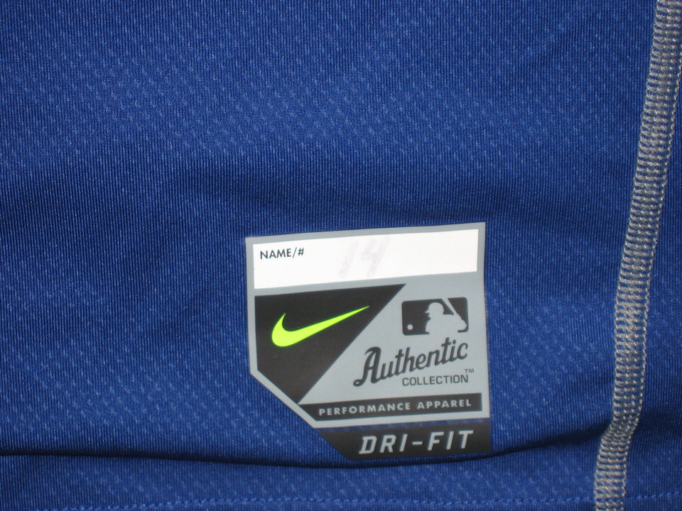 Billy Burns Game Worn & Signed Official Kansas City Royals #14