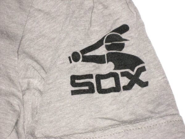 Kade McClure Chicago White Sox Training Worn & Signed Grey Teaf's Early Camp 2XL Shirt