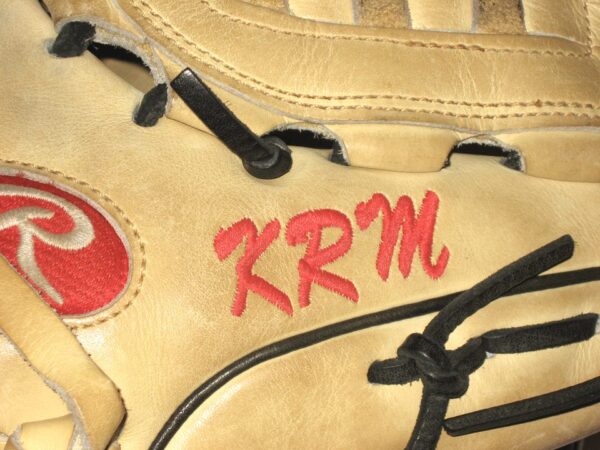 Kade McClure Louisville Cardinals Game Worn & Signed KRM Rawlings Pro Preferred Baseball Glove