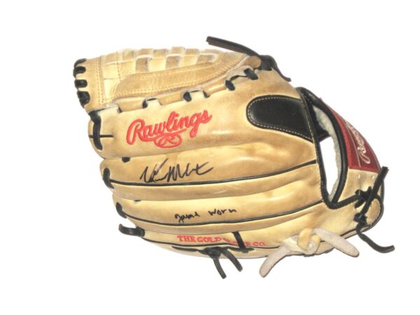 Kade McClure Louisville Cardinals Game Worn & Signed KRM Rawlings Pro Preferred Baseball Glove