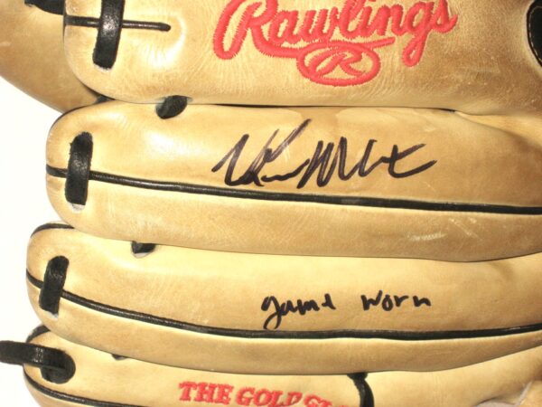 Kade McClure Louisville Cardinals Game Worn & Signed KRM Rawlings Pro Preferred Baseball Glove