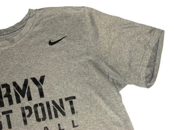 Cam Opp Team Issued & Signed Official Grey Army Black Knights West Point Baseball Nike Dri-Fit Shirt