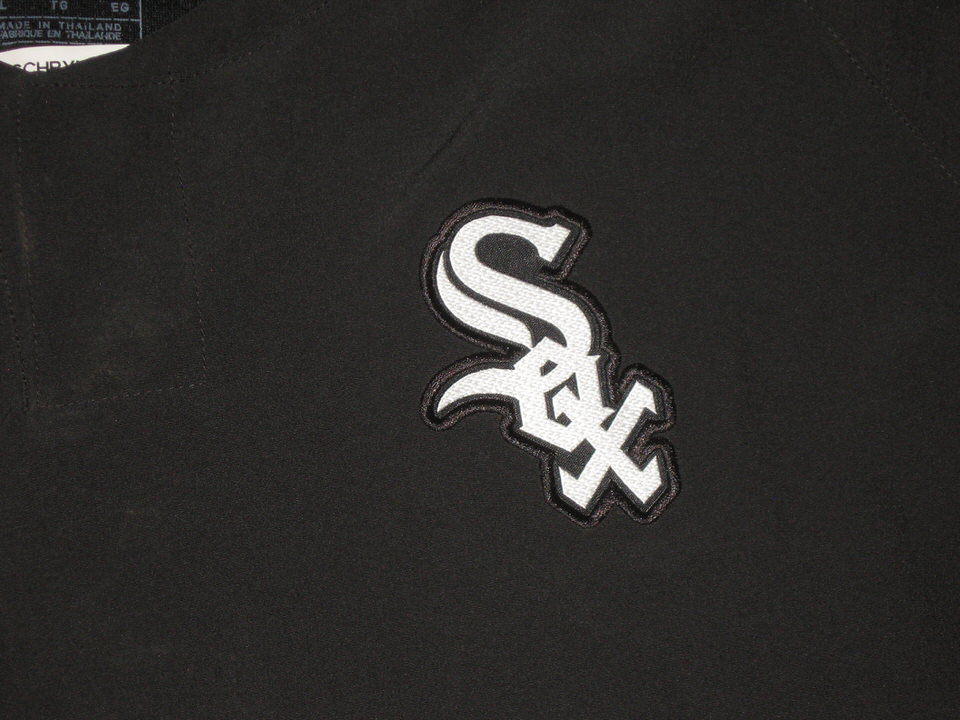 Hunter Schryver Player Issued Official Chicago White Sox Nike Authentic  Collection Thermal Crew Performance Pullover Sweatshirt