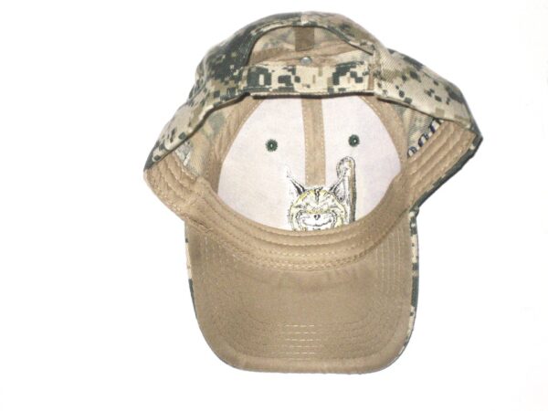 Mike Papi Team Issued & Signed Official Camo Lynchburg Hillcats US ARMY Promotional Adventures Hat