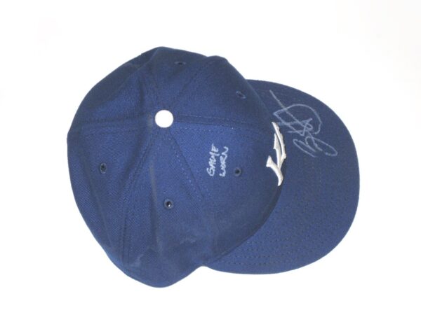 Bryce Hensley Game Worn & Signed Official Kansas City Royals New Era 59FIFTY Hat - Worn In Minor League Spring Training!