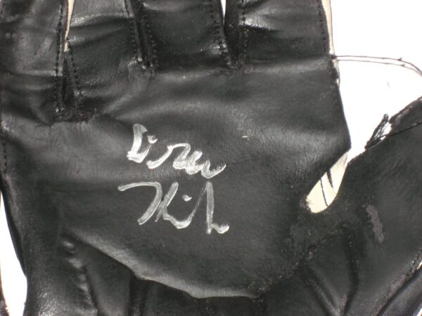 Drew Himmelman Illinois State Redbirds Game Worn & Signed Black & White Nike Hyperbeast Gloves - Great Use!!!