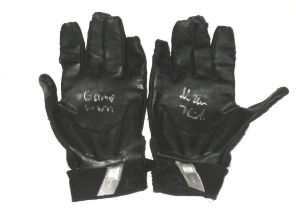 Drew Himmelman Illinois State Redbirds Game Worn & Signed White & Black Nike Gloves