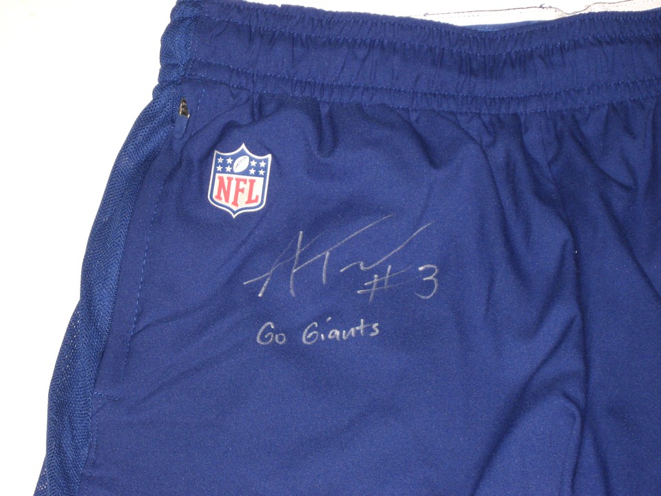 Nike NFL NY Giants Dri-Fit Team Issued Shorts