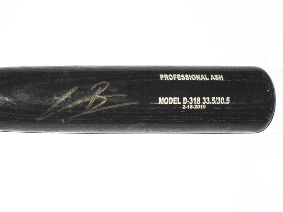 Cesar Rodriguez 2021 FCL Braves Game Used & Signed Victus Pro Reserve VR2  Maple Baseball Bat - CRACKED - Big Dawg Possessions