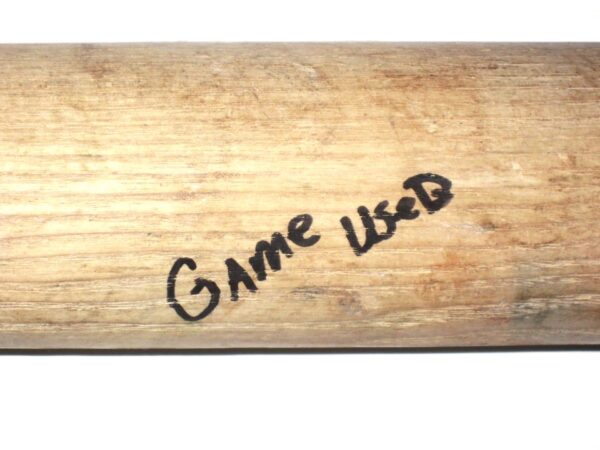 Shean Michel 2019 Florida Fire Frogs Game Used & Signed Rawlings Baseball Bat