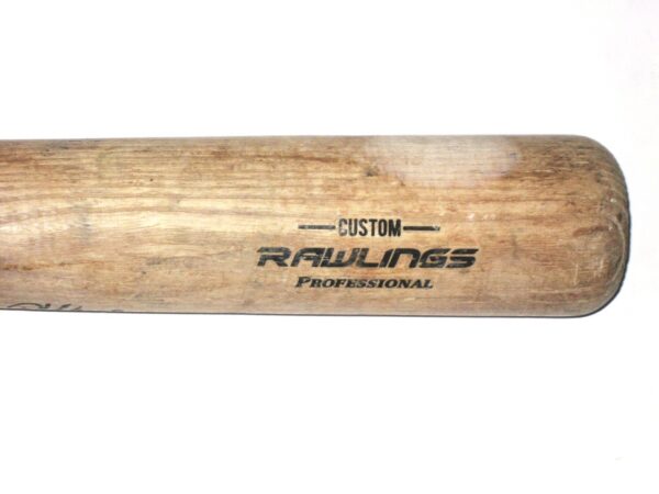 Shean Michel 2019 Florida Fire Frogs Game Used & Signed Rawlings Baseball Bat