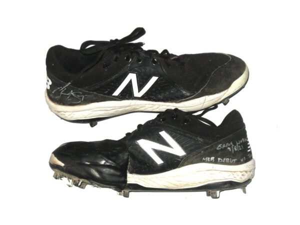 Brandyn Sittinger 2021 Arizona Diamondbacks Game Worn & Signed New Balance Baseball Cleats - Worn In 1st MLB Game Vs Texas Rangers!