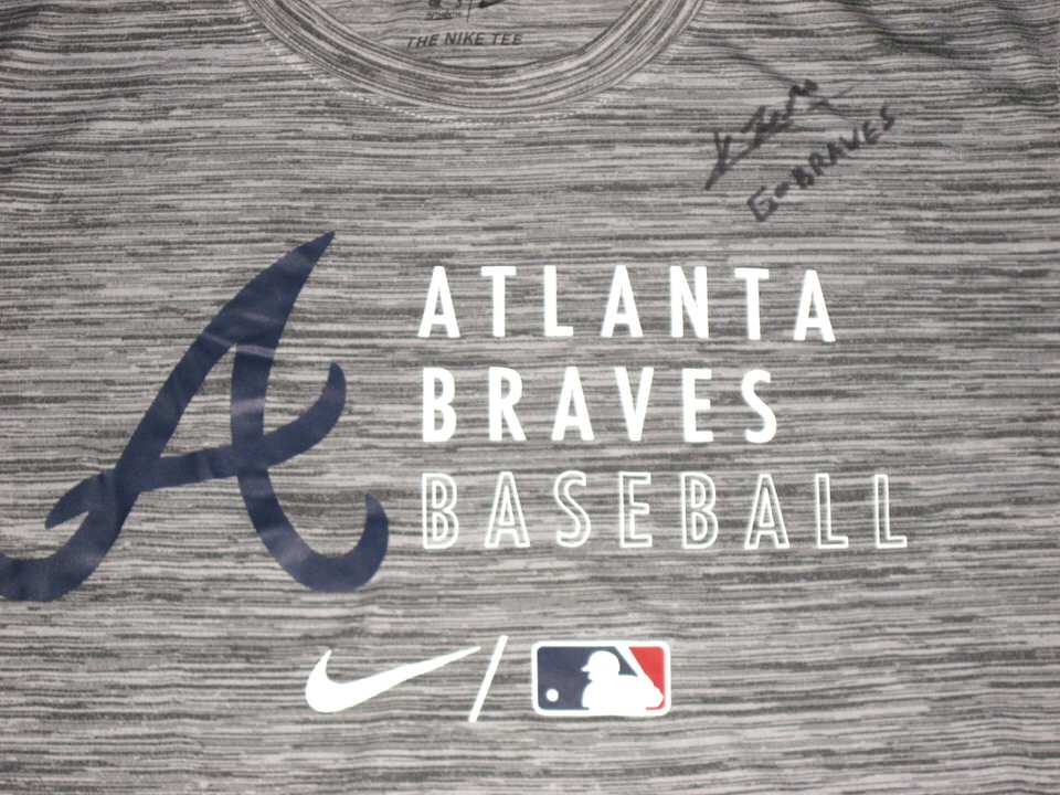Kevin Josephina 2021 Practice Worn & Signed Official Atlanta Braves  Baseball Nike Dri-Fit Shirt - Big Dawg Possessions