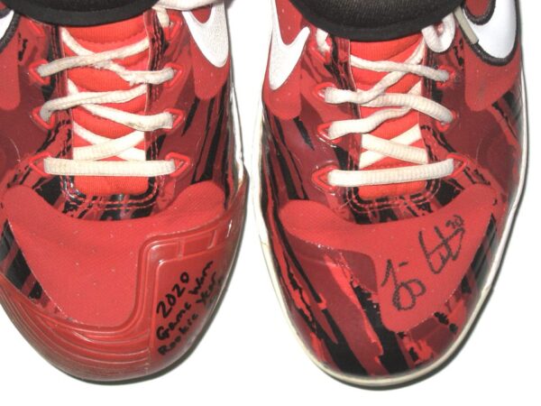 Tejay Antone 2020 Cincinnati Reds Rookie Game Worn & Signed Captain Hook Custom Nike Baseball Cleats