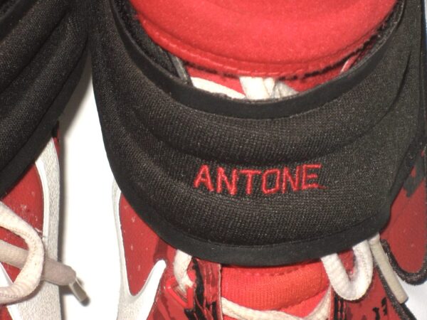 Tejay Antone 2020 Cincinnati Reds Rookie Game Worn & Signed Captain Hook Custom Nike Baseball Cleats