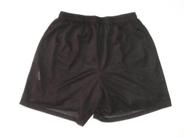 Colby Morris Team Issued & Signed Black Milwaukee Milkmen Shorts - Worn for Batting Practice!