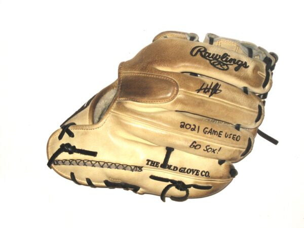 Hunter Schryver 2021 Charlotte Knights Game Worn & Signed Rawlings Pro Preferred Baseball Glove