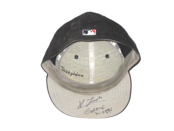 Kevin Josephina Game Worn & Signed Official Atlanta Braves Spring Training New Era 59FIFTY Hat