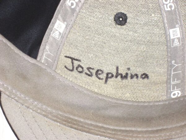 Kevin Josephina Game Worn & Signed Official Atlanta Braves Spring Training New Era 59FIFTY Hat