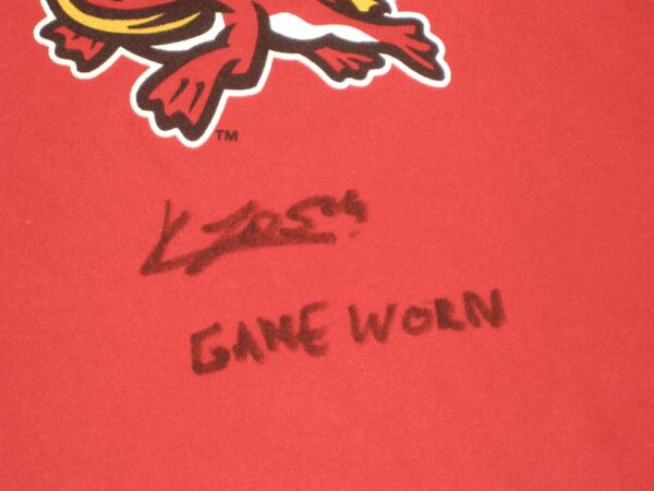 Kevin Josephina Game Worn & Signed Official Florida Fire Frogs Long Sleeve Nike Dri-Fit Shirt1