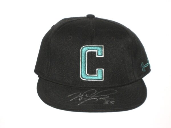 Will Latcham Game Used & Signed Official Coastal Carolina Chanticleers Under Armour Hat